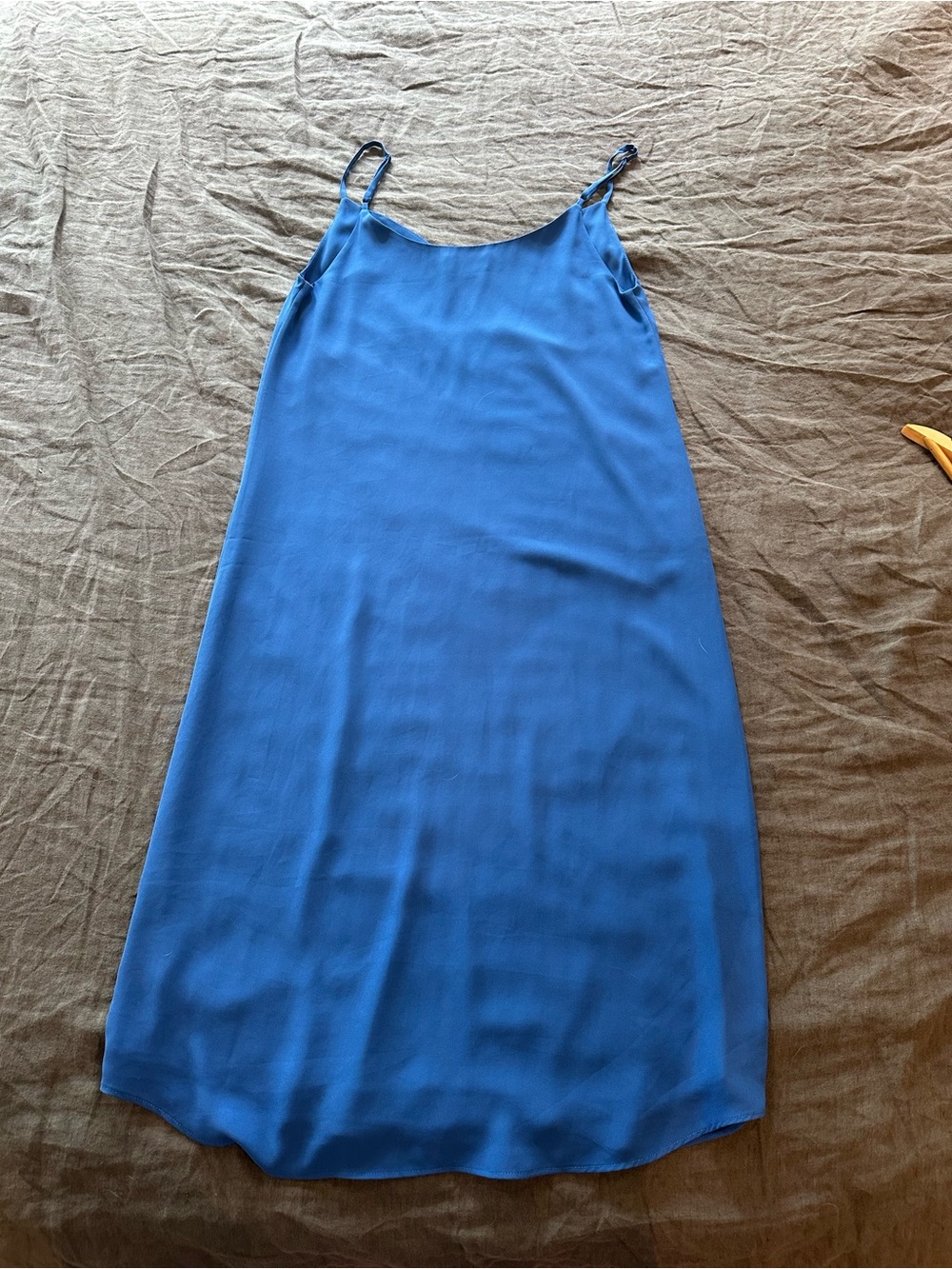Babaton Blue Slip Dress with adjustable straps - Picture 8 of 10